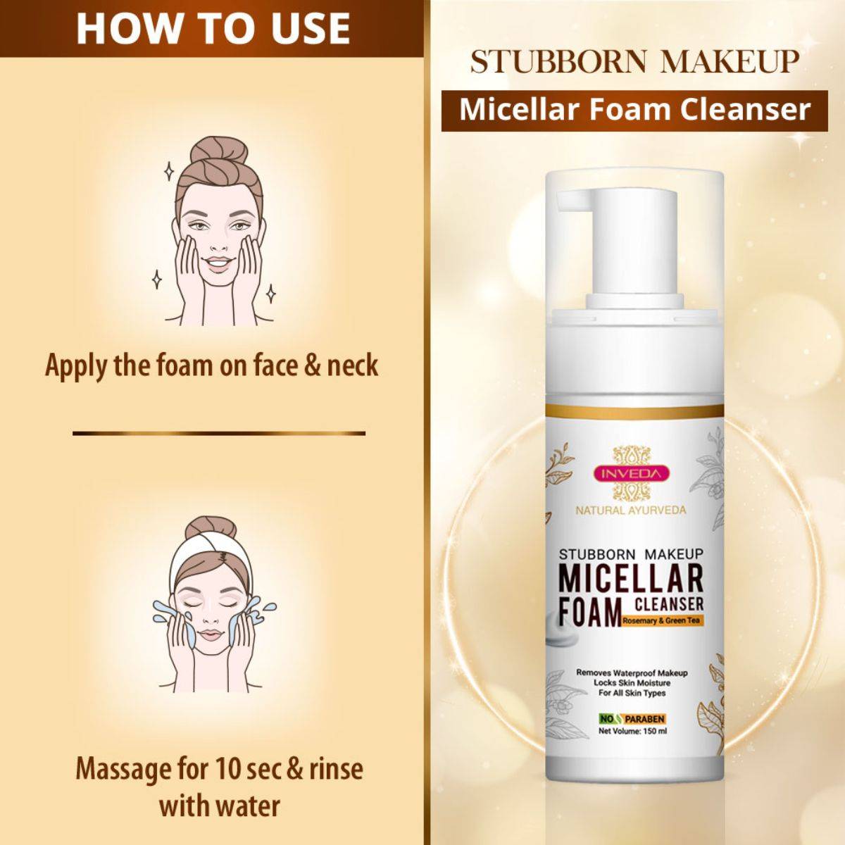 Micellar Makeup Foam Cleanser