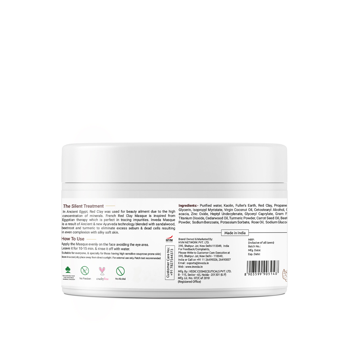 French Red Clay Masque