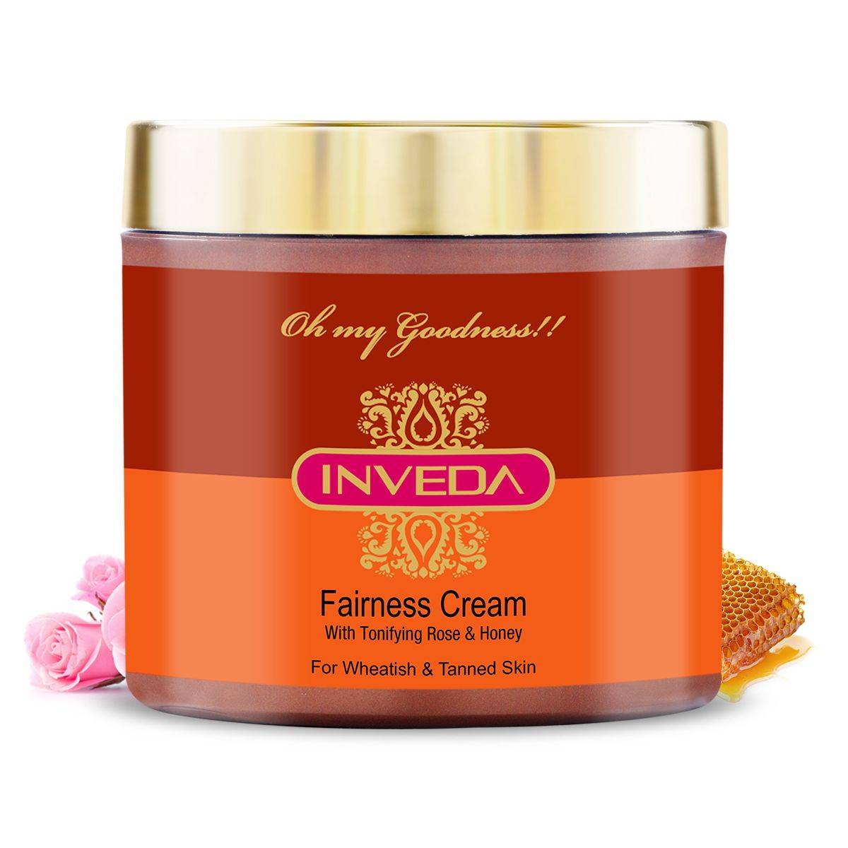 Brightening Cream with Rose and Honey