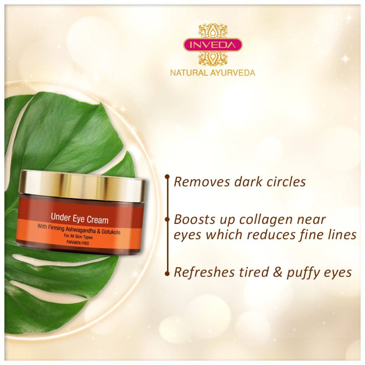 Under Eye Cream | Dark Circle & Puffy Eyes Corrector